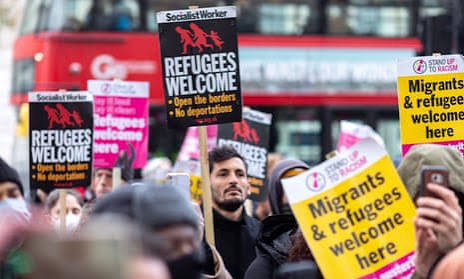 Priti Patel's refugee pushback policy withdrawn days before legal review | Immigration and asylum | The Guardian