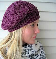 Whirlwind Romance Beret Crochet Beret Pattern Crochet Hat Free Crochet Hats