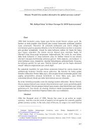The msc in blockchain and digital currency is offered online to students worldwide and the language of instruction is english. Pdf Bitcoin Would It Be Another Alternative For Global Currency System