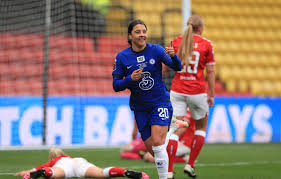 Find the perfect sam kerr chelsea stock photos and editorial news pictures from getty images. Conticup Sam Kerr Nets Hat Trick As Chelsea Women Hit Six In Final Shekicks