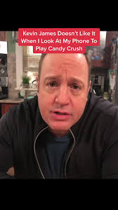 Kevin James Hilarious Moment with Candy Crush