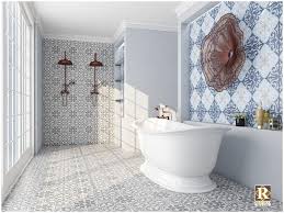 Another popular design idea is to install a small mural into a niche in the bathroom and using that as a centrepiece and then designing your other trims and field tiles around that piece! 22 Shower Tile Ideas