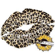 Leopard Print Lip Png File Sublimation Download Digital Etsy In 2021 Leopard Print Tattoos Cheetah Print Tattoos Cheetah Print Wallpaper