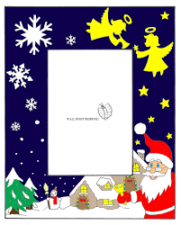 Cornici da colorare disegni di cornici e cornicette. Disegno Di Cornice Di Natale Verticale A Colori Per Bambini Disegnidacolorareonline Com