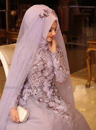 Salkim Evening Dress Lilac Pinar Sems Muslim Wedding Dress Hijab Bride Muslim Wedding Dress Gothic Wedding Dress
