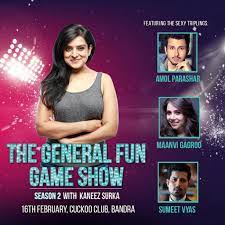 The Viral Fever On Twitter Catch The Cast Of Tripling On Kaneez S The General Fun Game Show Ft Chandan Chitvan And Chanchal Kaneezsurka Amolparashar Maanvigagroo Vyas Sumeet Phirsetripling Tvftripling Https T Co Gnwqakhrzr It was developed by sameer saxena and written by akarsh khurana and sumeet vyas. the viral fever on twitter catch the