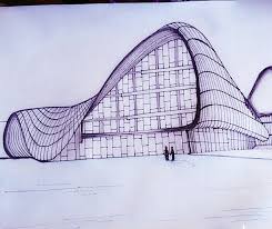 Heydar Aliyev Centre By Zaha Hadid Zaha Hadid Zaha Perspective