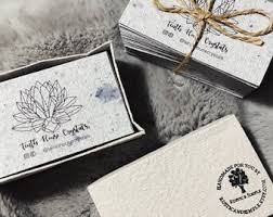Call or email for a quote and larger quantities. Recycled Paper Business Cards Etsy