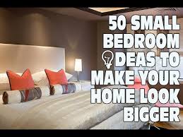 This is a great idea about how to use colors to make your bedroom appear larger. 50 Small Bedroom Ideas To Make Your Home Look Bigger Youtube