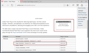Adobe flash player latest version: Microsoft Publishes Long Awaited February 2017 Flash Update Kb4010250 Ghacks Tech News