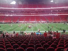 mercedes benz stadium club 128 atlanta falcons