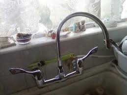moen wall mount kitchen faucet youtube