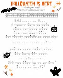 As mentioned above, a cryptogram puzzle is a short paragrah of text that is encrypted with letter substitutions. Free Printable Halloween Games Just Plum Crazy