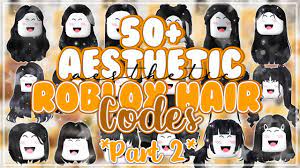 › black short parted hair code. 50 Black Roblox Hair Codes For Bloxburg Part 2 Youtube