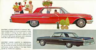 Image result for Carnival Red 1962 Mercury