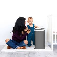 Welcome to ubbi world, where innovative products are designed and created with parents and under the ubbi name, you will find unique, quality products that are easy to use, helping to simplify parents'. Ubbi Diaper Pail Slate Babies R Us Canada