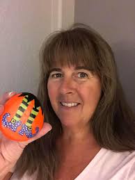 Painted rocks found at Frog City RV Park in Waco Texas