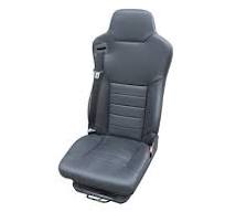 Volvo, Scania, Renault, DAF, Iveco, Merc, MAN Drivers Luxury Leather Air  Seat, Integral Head Rest & Seatbelt 990022ALT