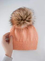Ribbed Double Brim Knit Hat Free Pattern