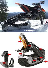 Radix Kit Turns Your Dirtbike Into A Snowmobike Ohgizmo Dirtbikes Cool Bikes Motorcycle