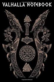 Viking art has many design elements in common with celtic, germanic, the later romanesque and eastern european art, sharing many influences with. Valhalla Notebook Viking Norse Mythology Huginn And Muninn With Valknut Valhalla Gate Ringerike College Line Ruled Ringerike Style Notebook Journal Vikings Rise 9798622972447 Amazon Com Books
