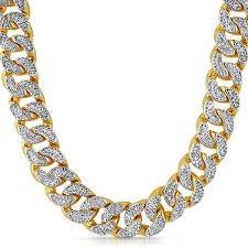 22mm Thick Gold Cz Cuban Chain Bling Bling Gold Chains For Men Diamond Chain Chains For Men