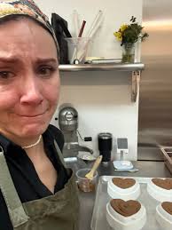 The highs and the lows. I'm very sorry to say a customer found a hair in  his Danish this morning. My husband addressed the problem, apologized, and  comped his family's entire purchase.