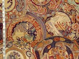 Asian Fabric From Brick House Fabric Novelty Fabric Novelty Fabric Imari Asian Fabric
