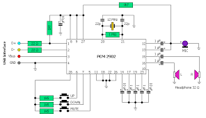 Schematic Diagram Of A Usb Player Usb Player Usb Mp3 Player Usb Speakers