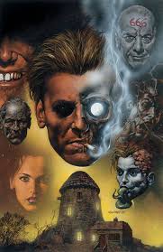 DANGEROUS DAYS — Hellblazer covers by Glenn Fabry.