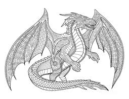 Realistic dragon coloring pages for adults. 56 Dragon Coloring Pages Free Printables For Kids Adults