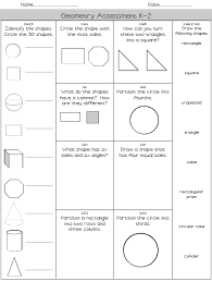 I Saved This Because This Would Be An Easy Way To Find Out What Your Students Know About Geometry And If They C In 2020 Math Assessment Math Lesson Plans Math Lessons