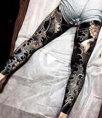 Japanese Inspiration Inkstinct Em 2020 Fu Dog Tatoo Braco Japanese Legs Japanese Leg Sleeve Tattoo Japanese Leg Sleeve