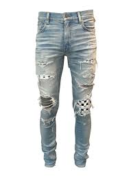 Amiri Art Patch Jeans Amiri Cloth In 2019 Patched