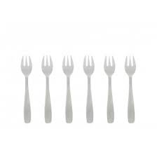 Achat Vente Fourchettes A Huitres En Inox Lot De 6 Livraison En 24h
