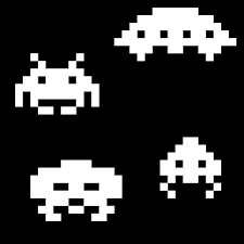 Interactive & printable online coloring pages. Space Invaders Gif Pixel Art Space Invaders Art