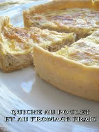 Cuisine Quiche Au Poulet Et Au Fromage Frais Quiche Poulet Quiche Recettes De Cuisine