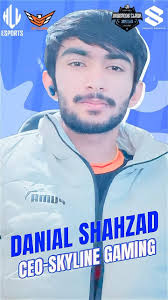 🚀 We're excited to announce that CEO of Sky Line Gaming, 'Danial Shahzad,'  is joining the Underdog Clash! Get ready for an epic clash of gaming titans  at this event presented by Smokey x Dlord ...