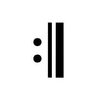 It is encountered mainly in transcriptions of popular music, and is used where the exit from a repeated section is within that section rather than at the end. Charbase Musical Symbols