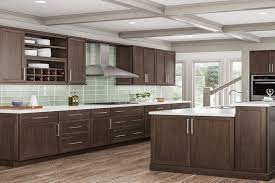 Kitchen cabinets are packed with all sorts of dishes, cookware, ingredients, and more. Shaker Wall Cabinets In Brindle Kitchen The Home Depot