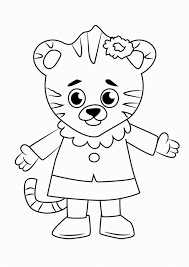 Face daniel tiger coloring pages. Daniel Tiger Coloring Pages 40 Pictures Free Printable