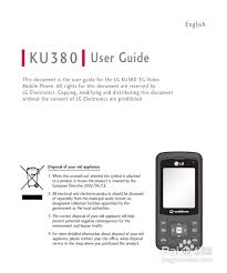 LG KU380手机使用说明书:[1]-百度经验