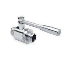 HBA-SBV-01 : İki bağlantılı küresel vana BSP 1"M / S tasarımı