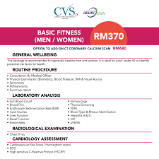 At sunmed's wellness centre, teams of medical officers and consultants across various specialities are here to help you to manage potential health risks by providing specific screening programmes and personalised consultation. Cvskl We Have Health Screening Packages With Special Facebook