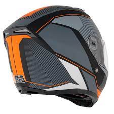 Stealth Helmet Hd117 Full Face Poly Neon Orange Flat Black Motorcycle Helmet Design Cool Bike Helmets Motorbike Helmet
