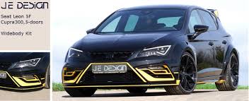 2.0 tdi 2wd 5 door sportback dpf 170bhp; The Je Design Leon Cupra 300 Widebody