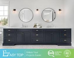 The linear wood bathroom vanity cabinet is a timeless addition to any bathroom. Traditional Solid Wood Shaker Style Bathroom Vanity Unit China Vanity Sink Bathroom Vanity Made In China Com