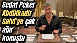 Hürriyet gazetesi yazarı abdülkadir selvi, sedat peker'le ilgili dikkat çeken bir yazı kaleme aldı. Scimcvcjnil5qm