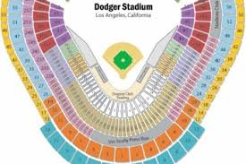 33 Explanatory Dodgers Stadium Map