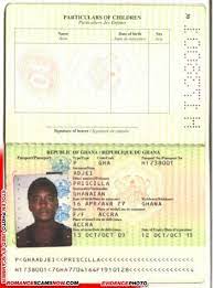 Section 2—appearance before immigration officer on entering ghana. Priscilla Zahra Yankson Ghana Passport H1540100